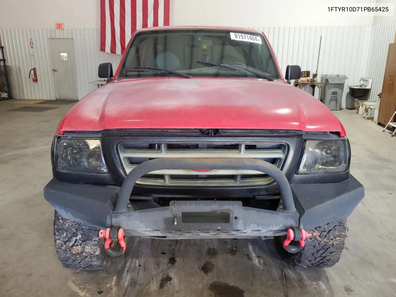 2001 Ford Ranger VIN: 1FTYR10D71PB65425 Lot: 81971404