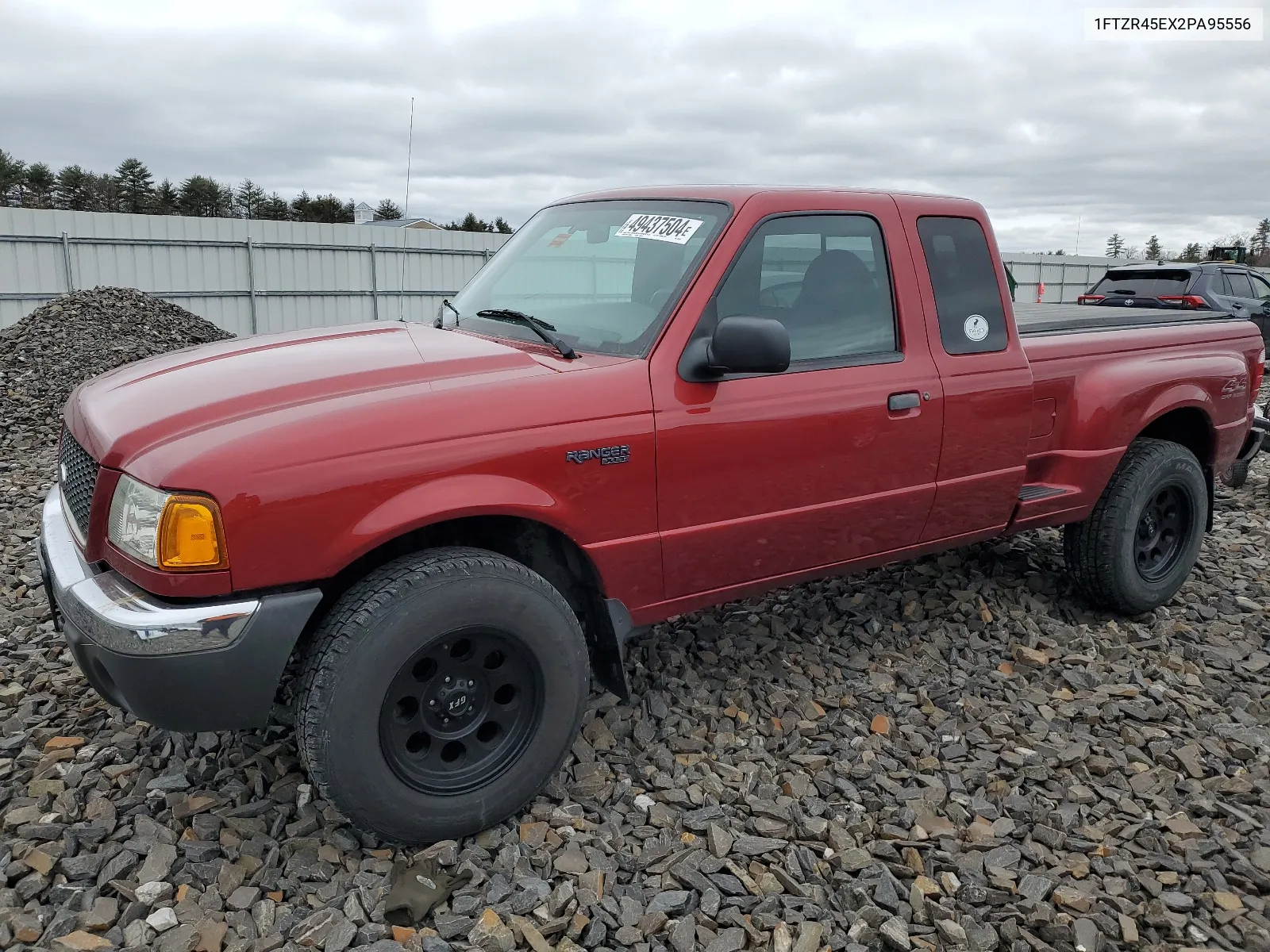 2002 Ford Ranger Super Cab VIN: 1FTZR45EX2PA95556 Lot: 49437504