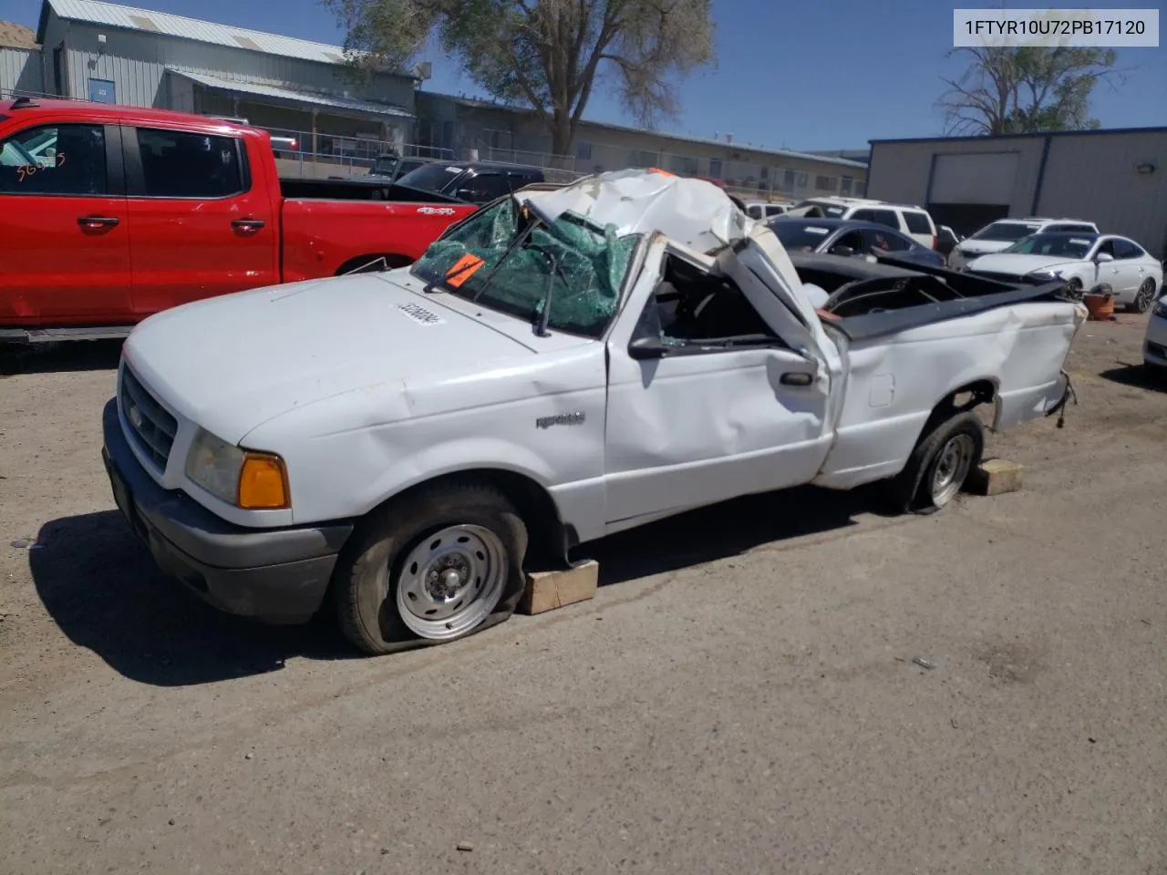 2002 Ford Ranger VIN: 1FTYR10U72PB17120 Lot: 53268084