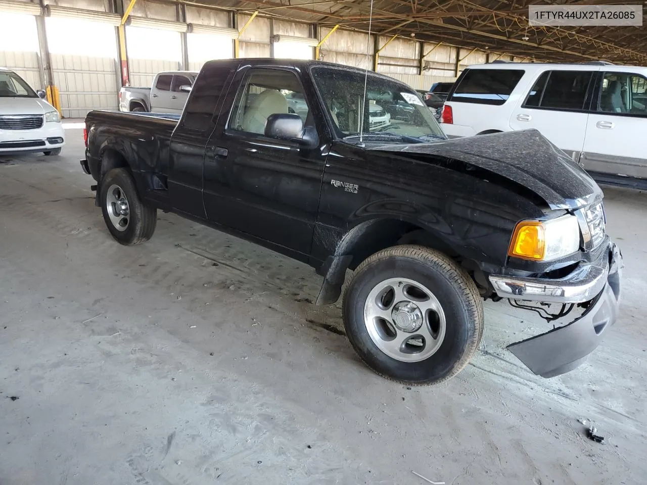 2002 Ford Ranger Super Cab VIN: 1FTYR44UX2TA26085 Lot: 54644604