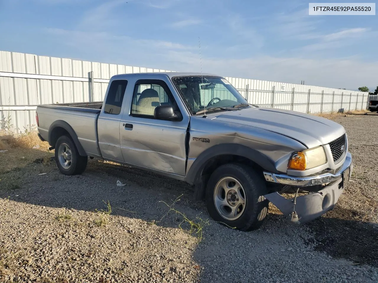 1FTZR45E92PA55520 2002 Ford Ranger Super Cab