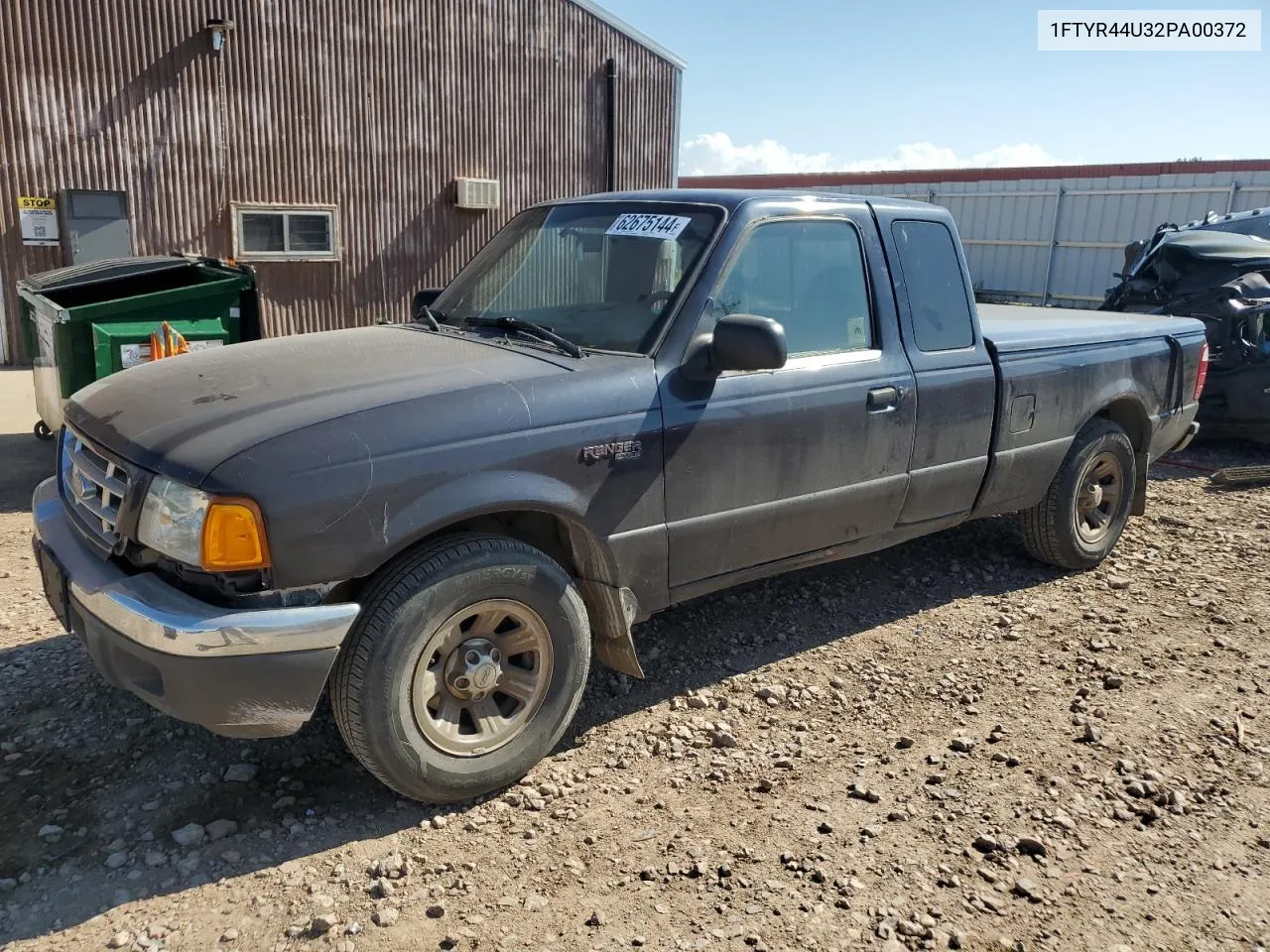 2002 Ford Ranger Super Cab VIN: 1FTYR44U32PA00372 Lot: 62675144