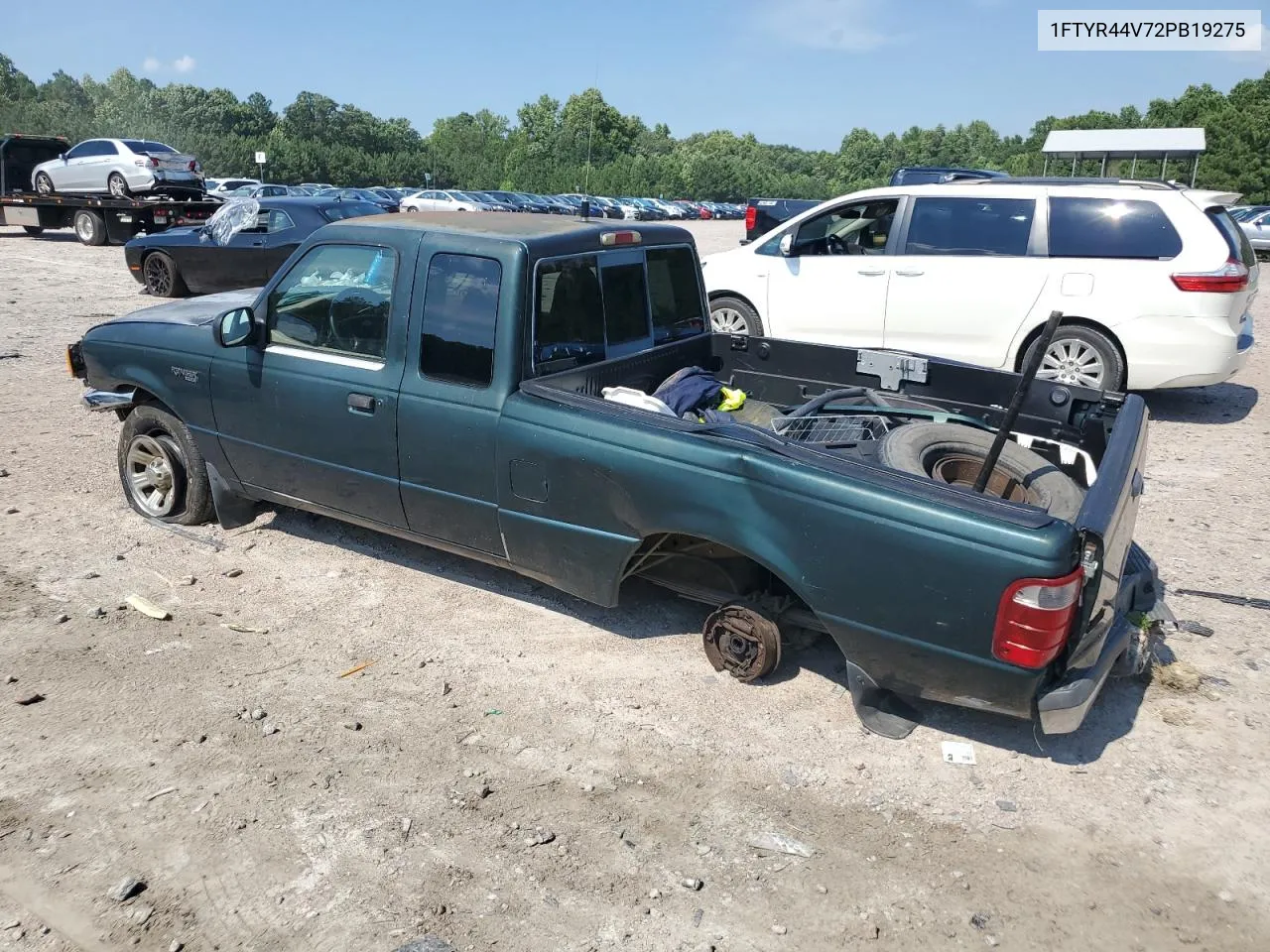 2002 Ford Ranger Super Cab VIN: 1FTYR44V72PB19275 Lot: 63435004