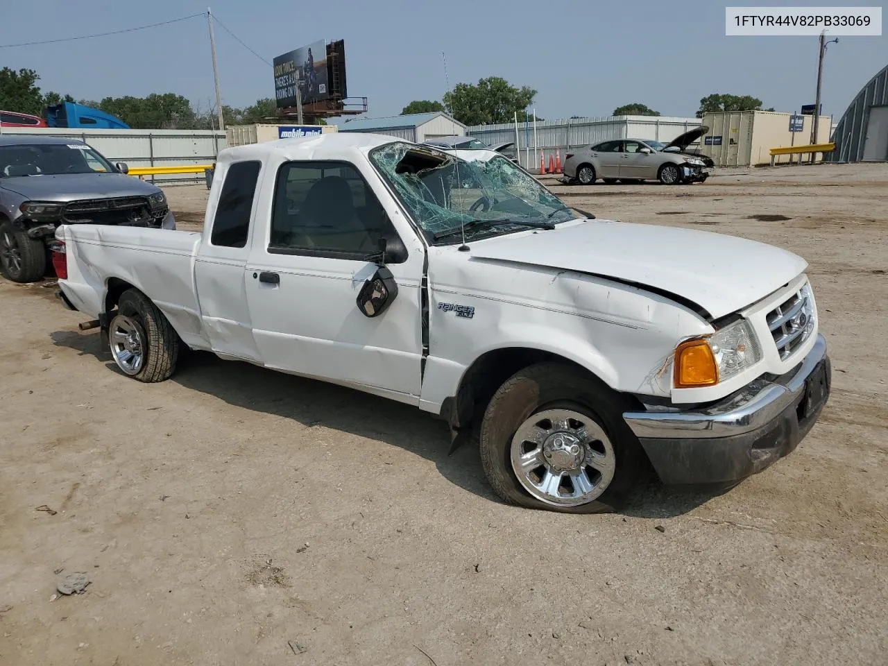 2002 Ford Ranger Super Cab VIN: 1FTYR44V82PB33069 Lot: 64264584