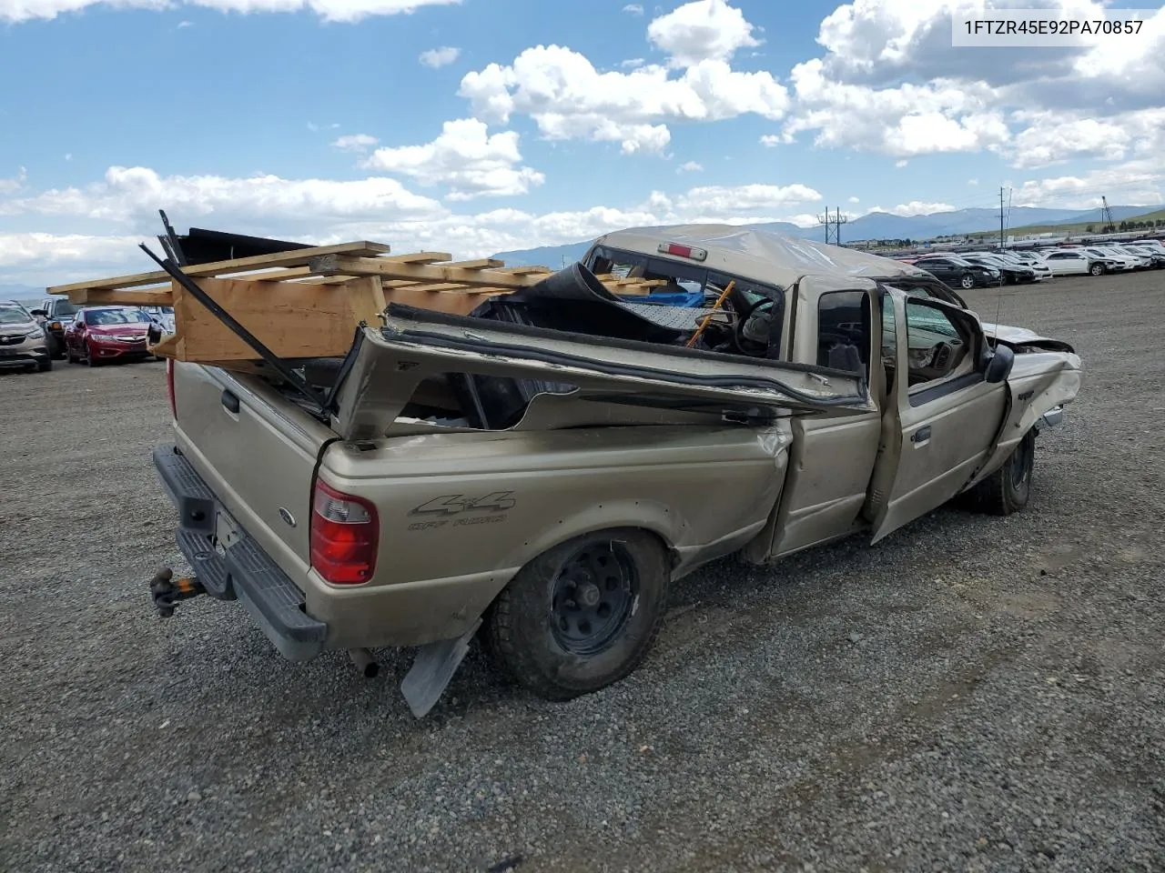 2002 Ford Ranger Super Cab VIN: 1FTZR45E92PA70857 Lot: 64973054