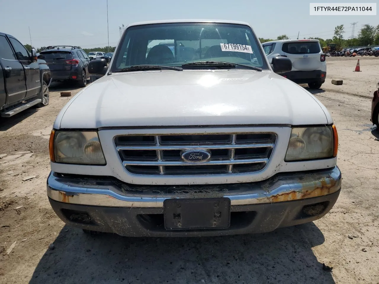 2002 Ford Ranger Super Cab VIN: 1FTYR44E72PA11044 Lot: 67199154