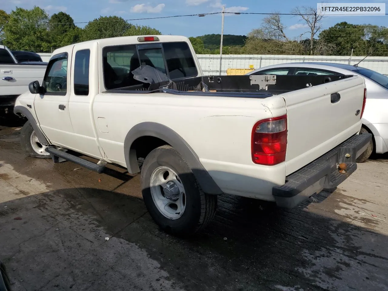 2002 Ford Ranger Super Cab VIN: 1FTZR45E22PB32096 Lot: 67301824