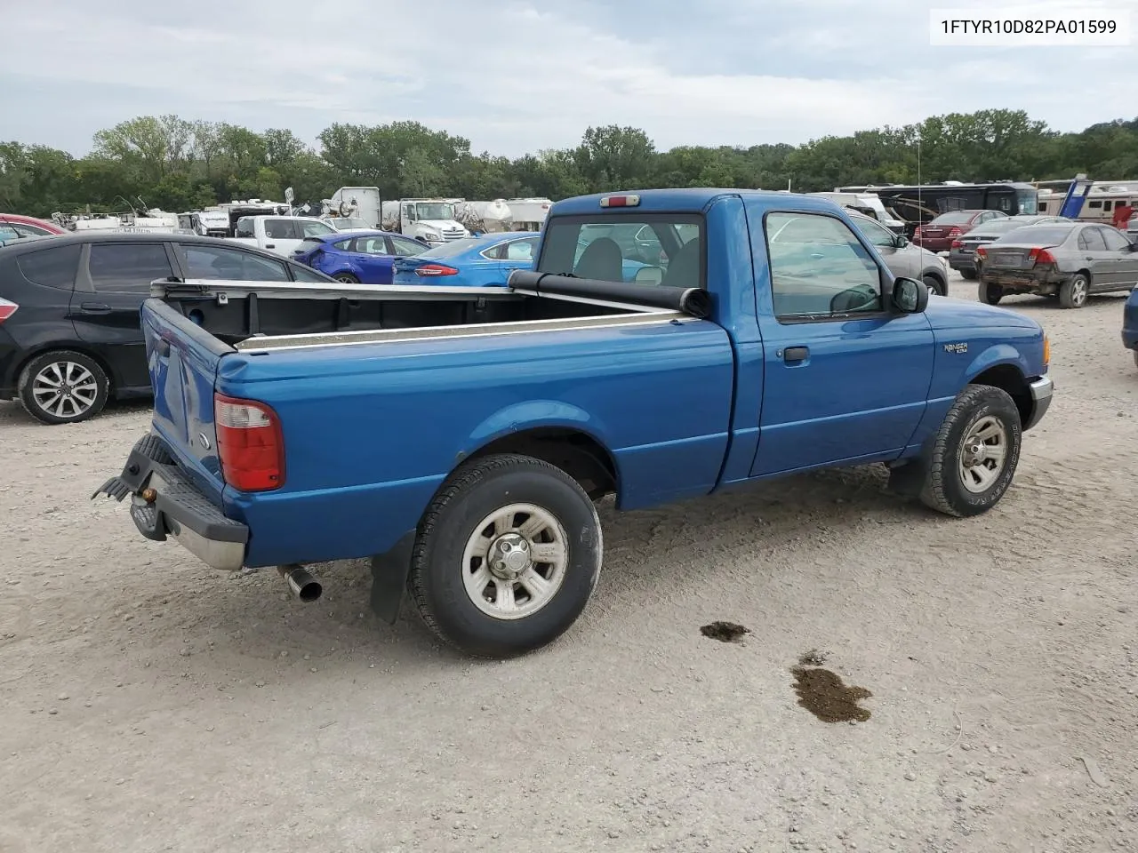 2002 Ford Ranger VIN: 1FTYR10D82PA01599 Lot: 68291404