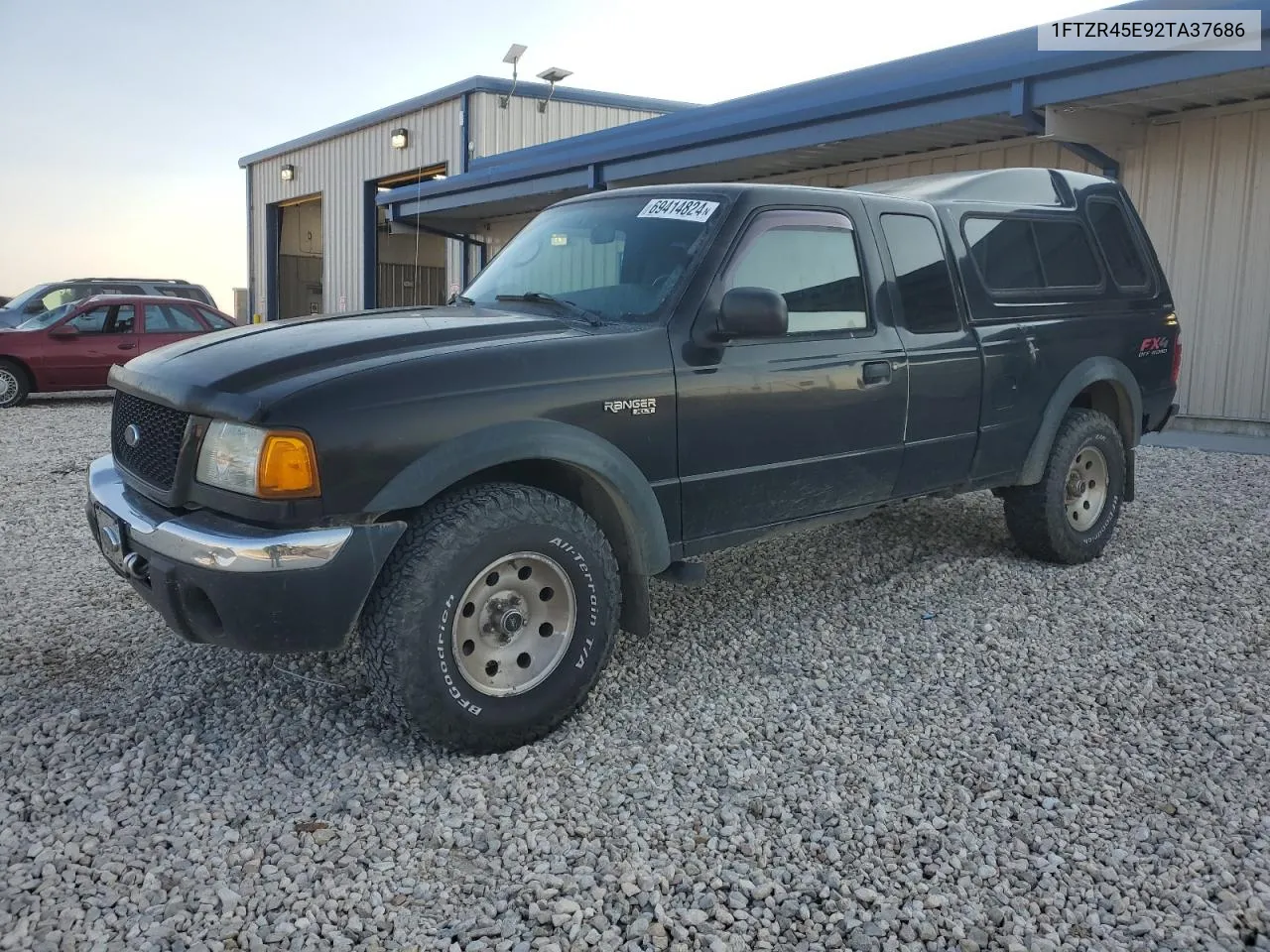 2002 Ford Ranger Super Cab VIN: 1FTZR45E92TA37686 Lot: 69414824