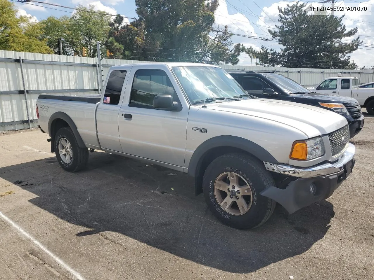 2002 Ford Ranger Super Cab VIN: 1FTZR45E92PA01070 Lot: 70037534