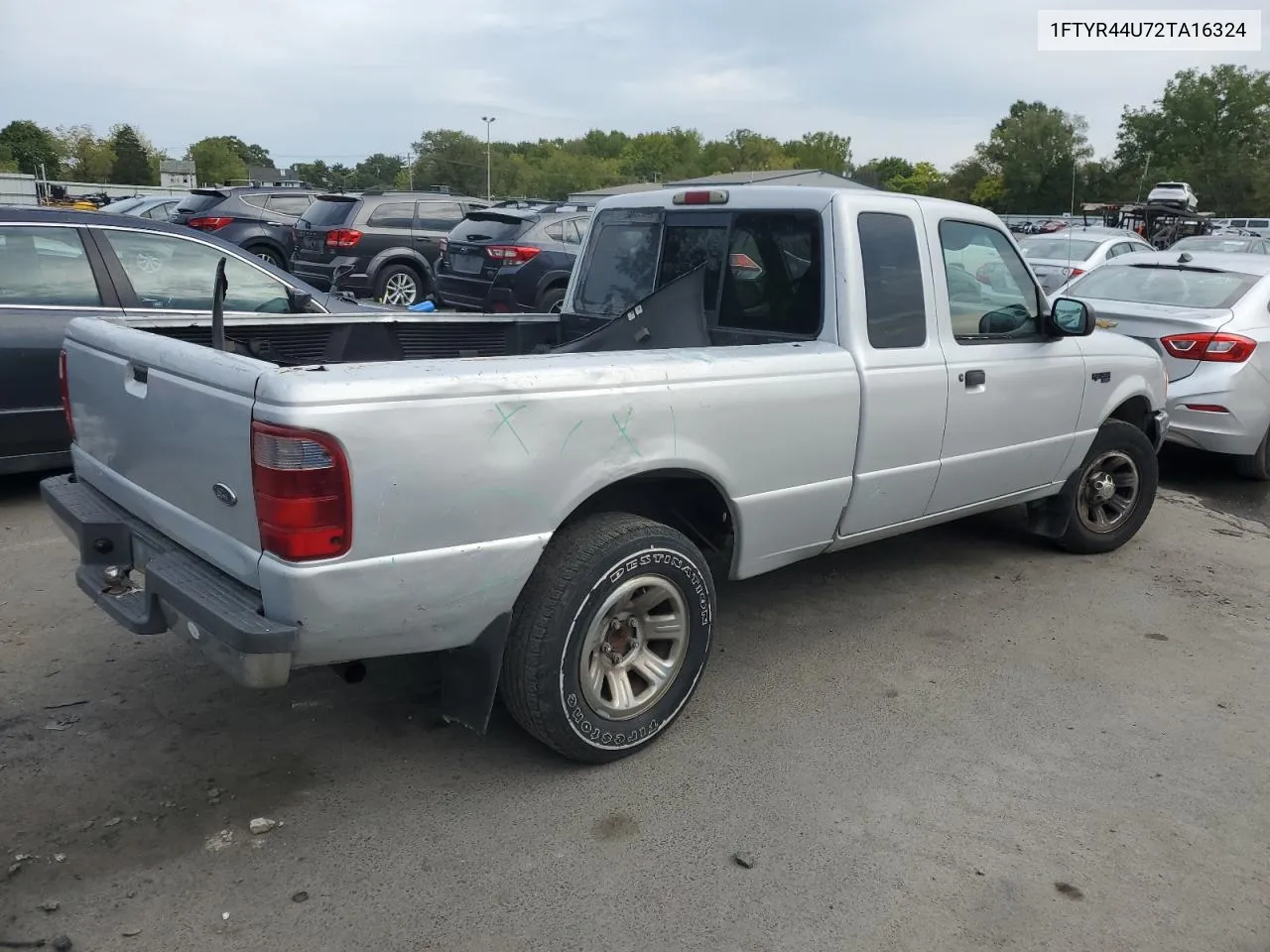 2002 Ford Ranger Super Cab VIN: 1FTYR44U72TA16324 Lot: 72536084