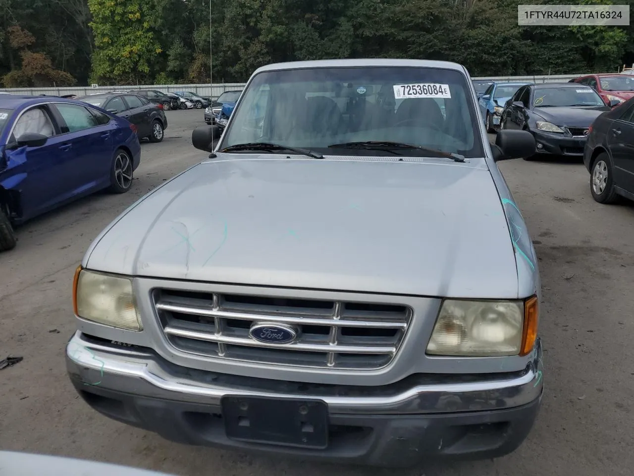 2002 Ford Ranger Super Cab VIN: 1FTYR44U72TA16324 Lot: 72536084