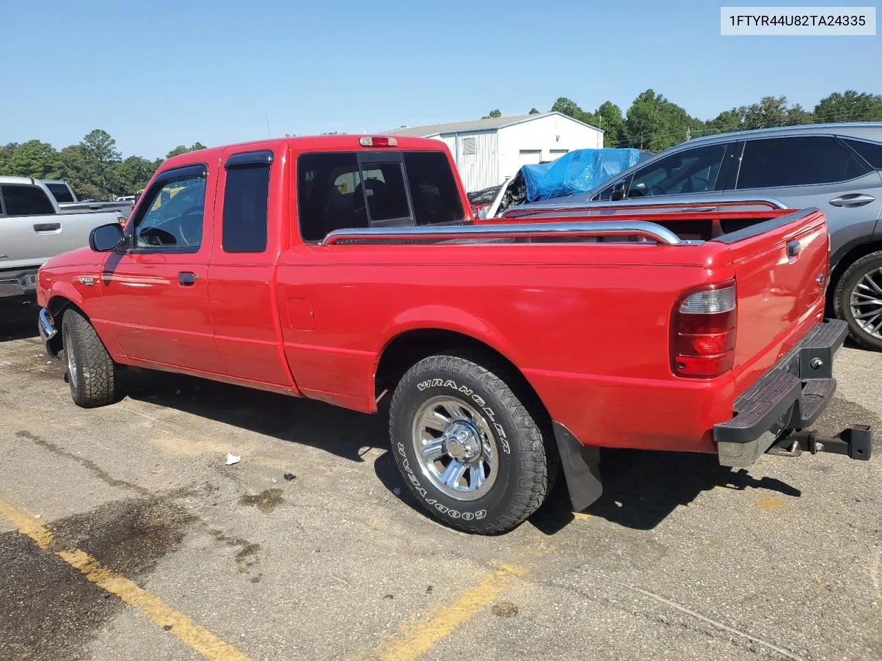 2002 Ford Ranger Super Cab VIN: 1FTYR44U82TA24335 Lot: 72612994