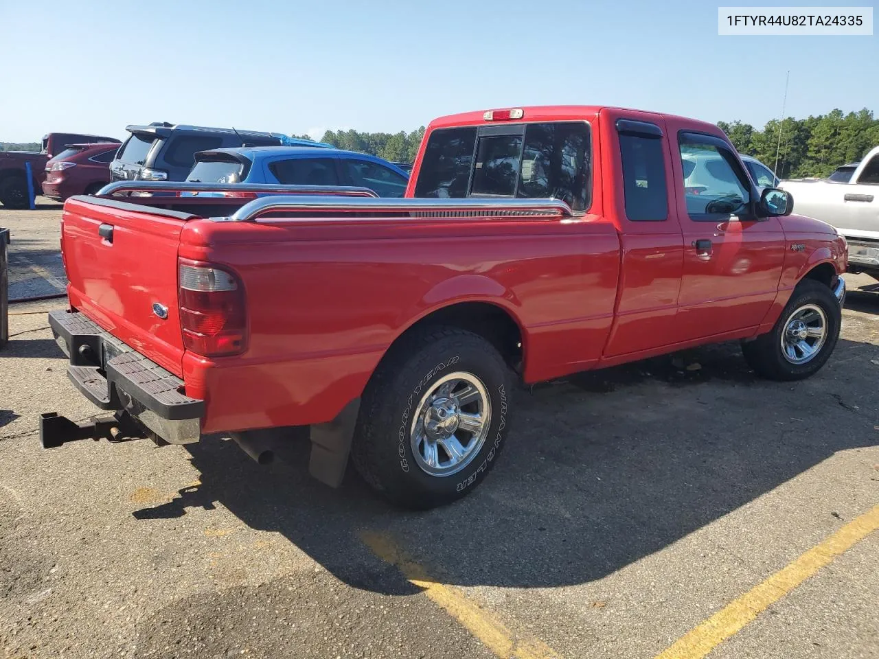 2002 Ford Ranger Super Cab VIN: 1FTYR44U82TA24335 Lot: 72612994