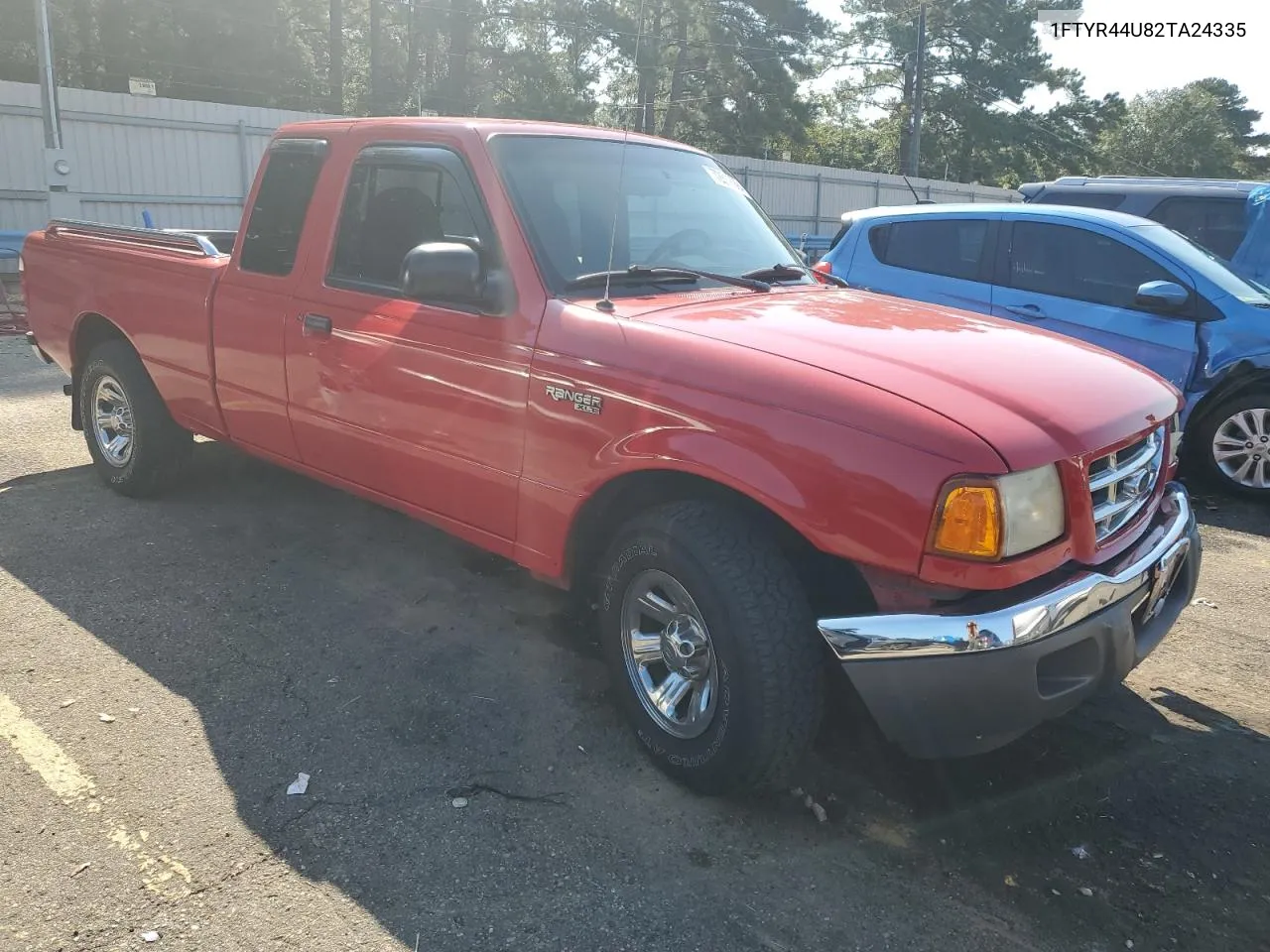 2002 Ford Ranger Super Cab VIN: 1FTYR44U82TA24335 Lot: 72612994