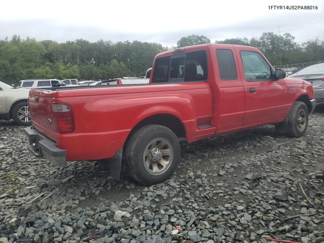 2002 Ford Ranger Super Cab VIN: 1FTYR14U52PA88016 Lot: 72751324