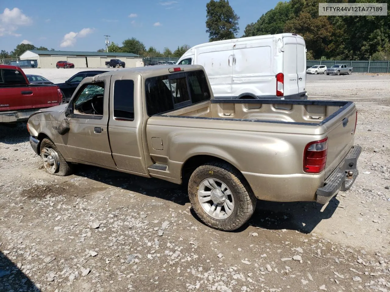 2002 Ford Ranger Super Cab VIN: 1FTYR44V12TA77189 Lot: 72802854