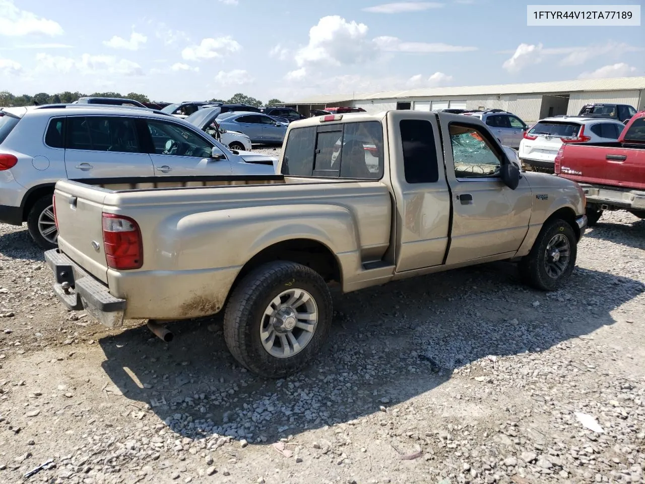 2002 Ford Ranger Super Cab VIN: 1FTYR44V12TA77189 Lot: 72802854