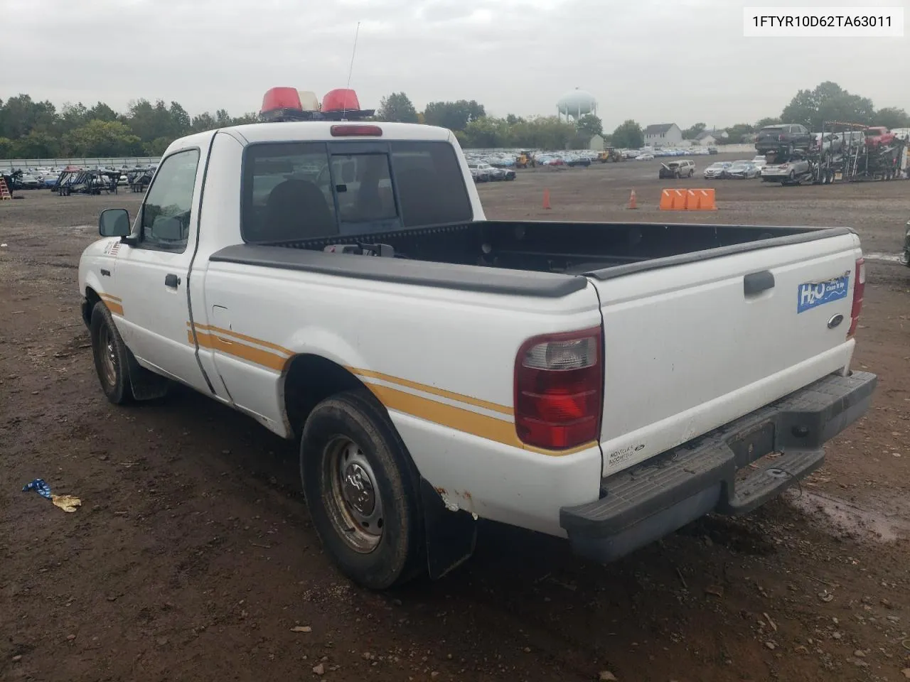 2002 Ford Ranger VIN: 1FTYR10D62TA63011 Lot: 72963794