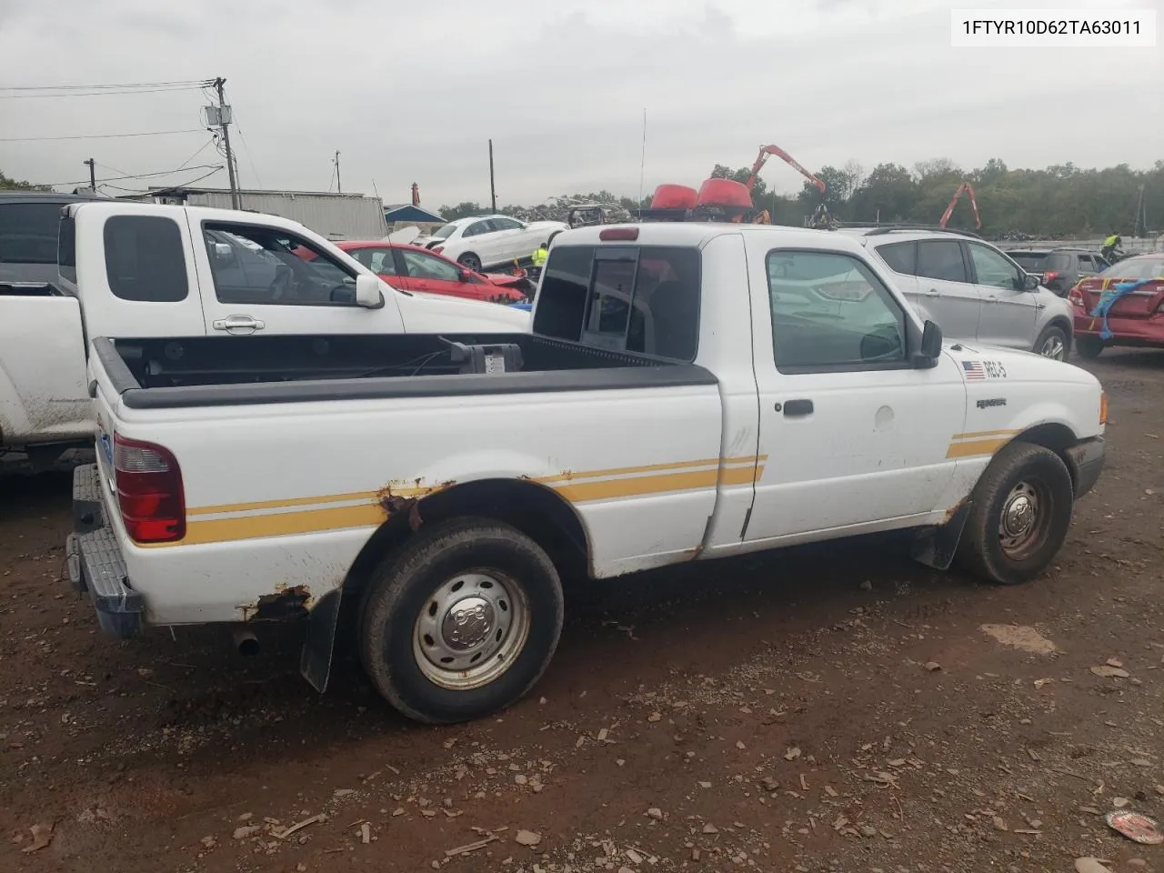 2002 Ford Ranger VIN: 1FTYR10D62TA63011 Lot: 72963794