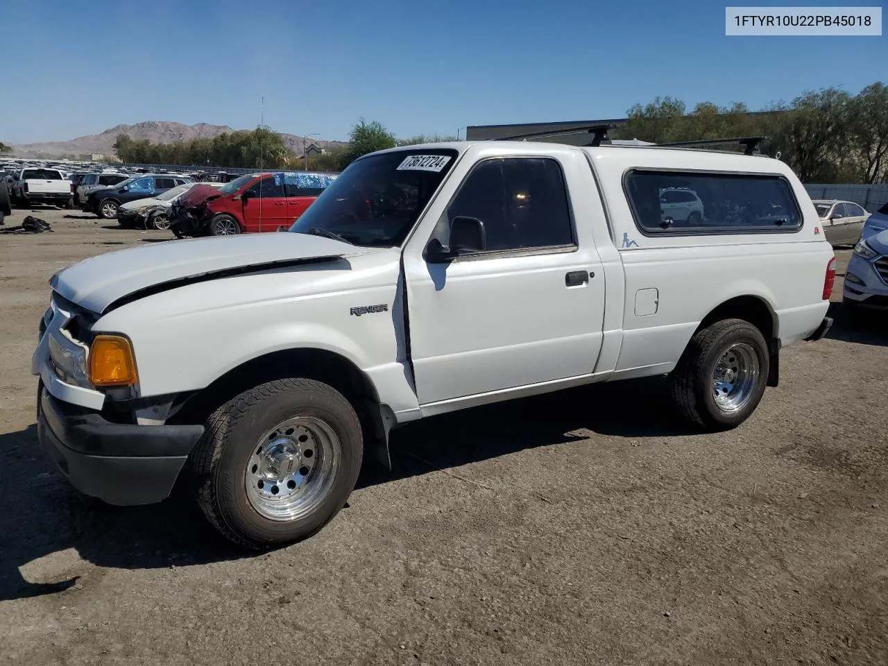 2002 Ford Ranger VIN: 1FTYR10U22PB45018 Lot: 73612724