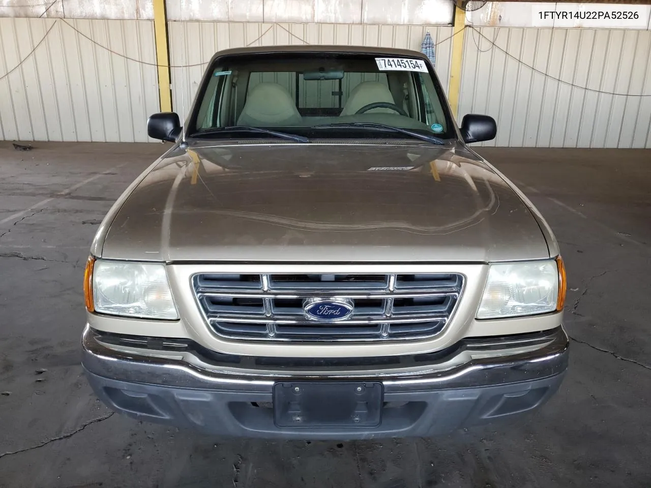 2002 Ford Ranger Super Cab VIN: 1FTYR14U22PA52526 Lot: 74145154