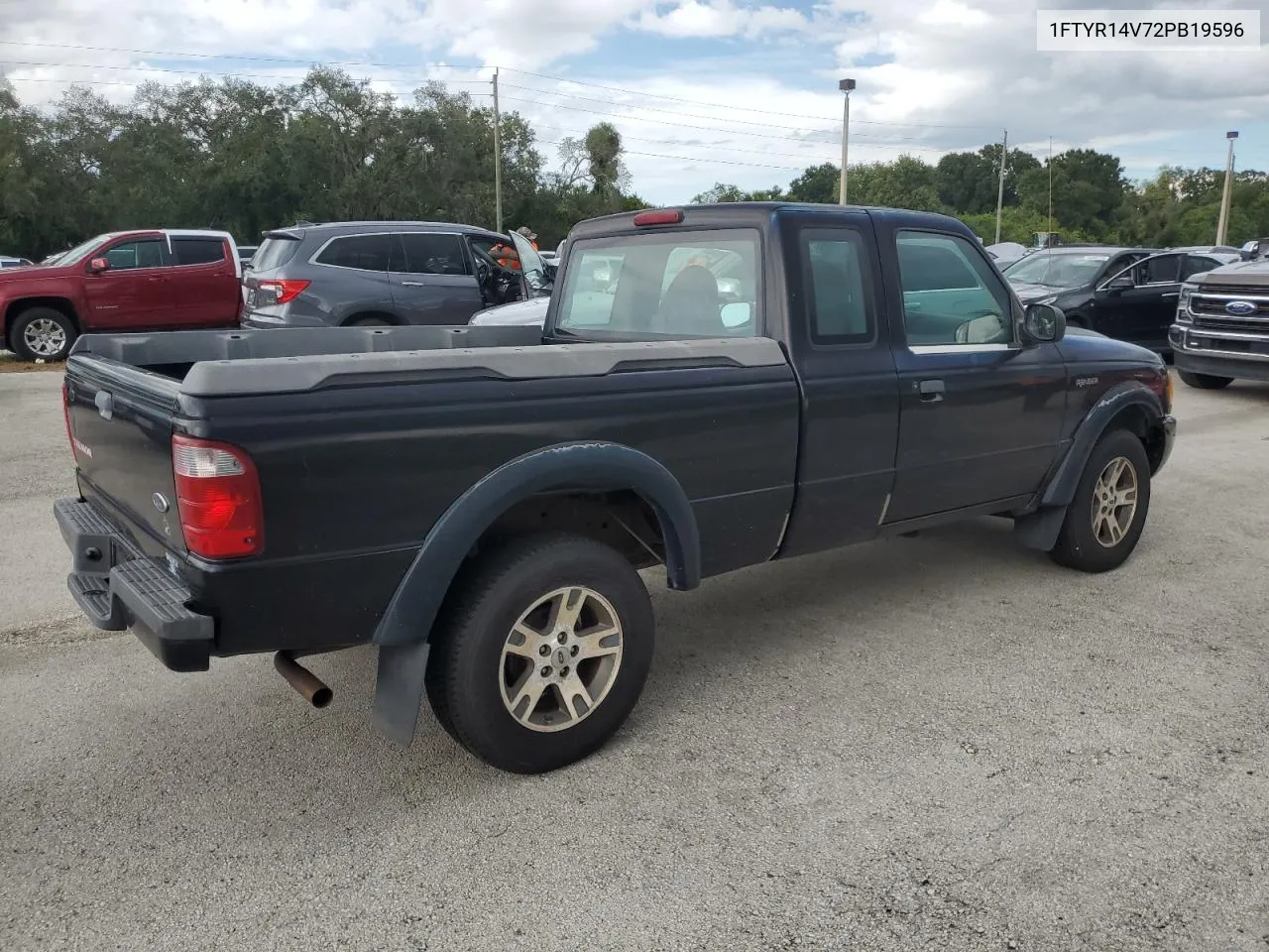 2002 Ford Ranger Super Cab VIN: 1FTYR14V72PB19596 Lot: 74273324