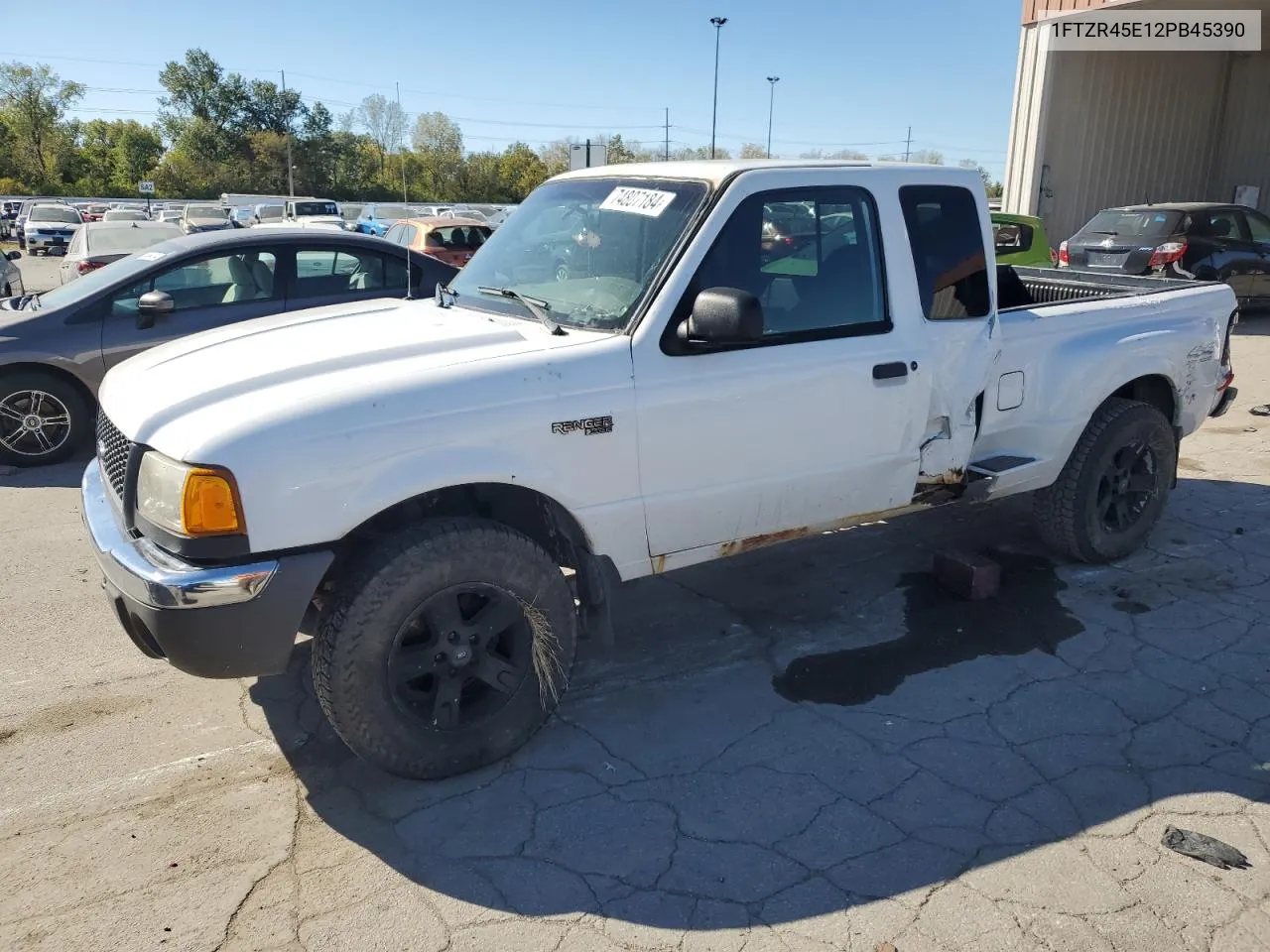 2002 Ford Ranger Super Cab VIN: 1FTZR45E12PB45390 Lot: 74807184