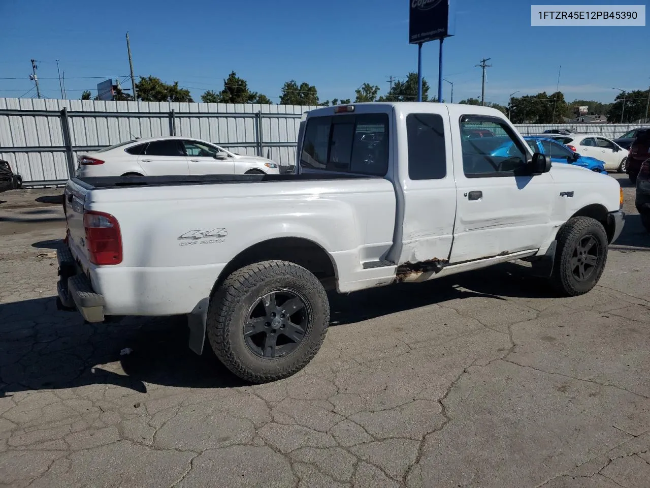 2002 Ford Ranger Super Cab VIN: 1FTZR45E12PB45390 Lot: 74807184