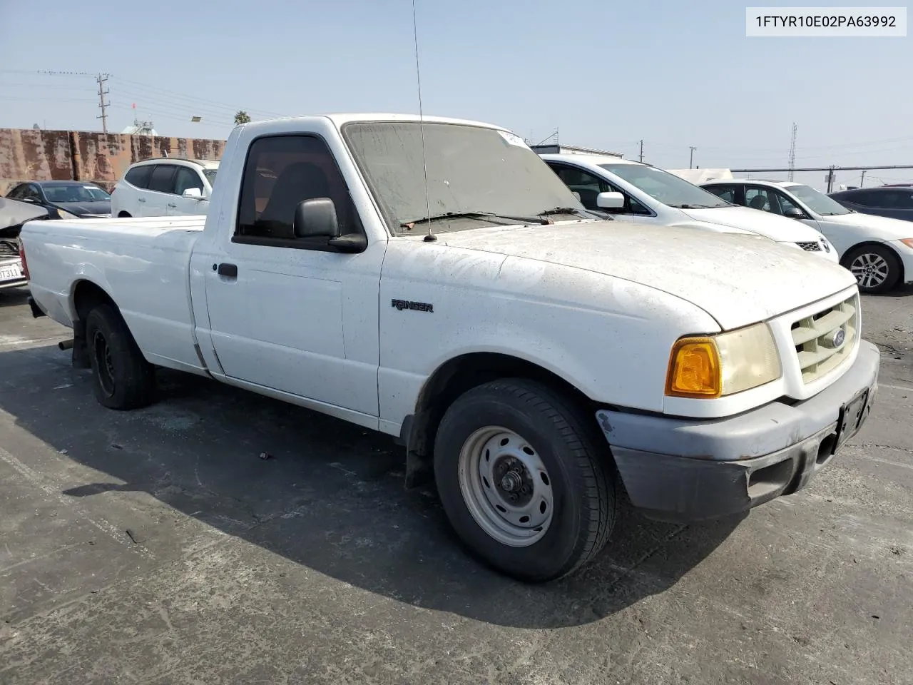 2002 Ford Ranger VIN: 1FTYR10E02PA63992 Lot: 74987714