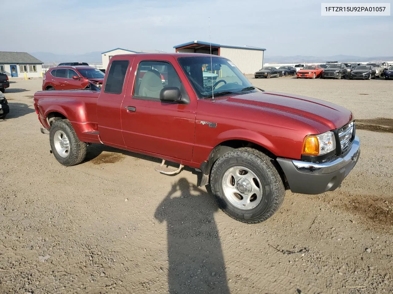 2002 Ford Ranger Super Cab VIN: 1FTZR15U92PA01057 Lot: 75025894