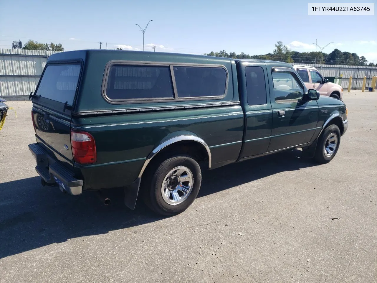 2002 Ford Ranger Super Cab VIN: 1FTYR44U22TA63745 Lot: 75799004