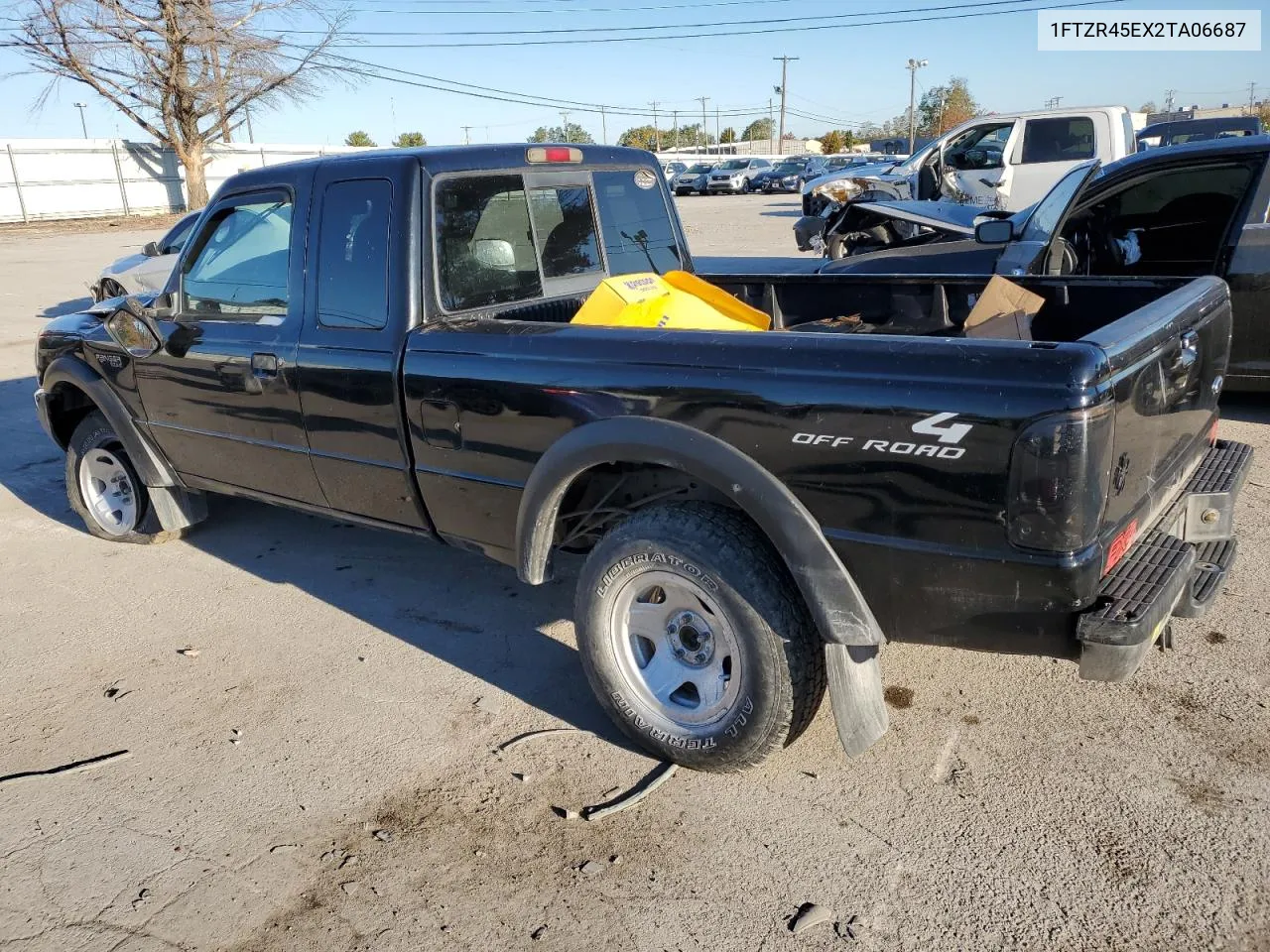 2002 Ford Ranger Super Cab VIN: 1FTZR45EX2TA06687 Lot: 75817384