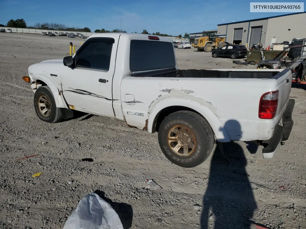 2002 Ford Ranger VIN: 1FTYR10U82PA93765 Lot: 75875884