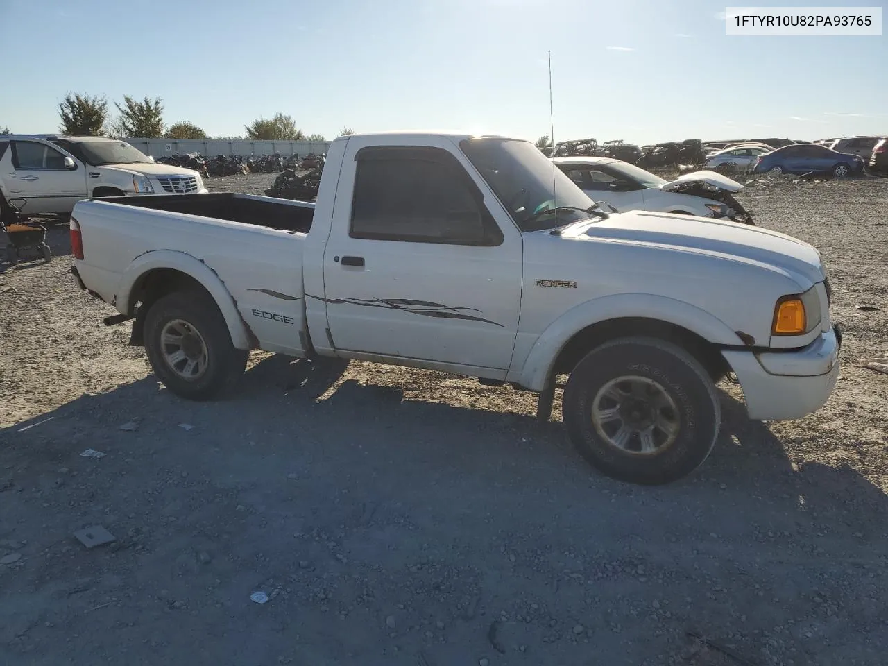 2002 Ford Ranger VIN: 1FTYR10U82PA93765 Lot: 75875884