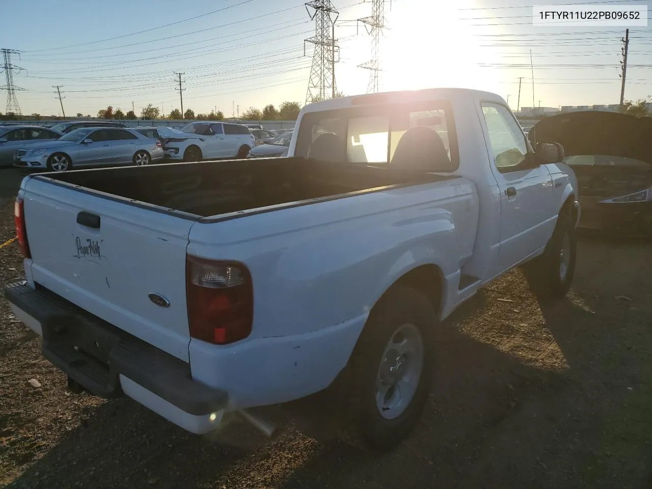 2002 Ford Ranger VIN: 1FTYR11U22PB09652 Lot: 75958394