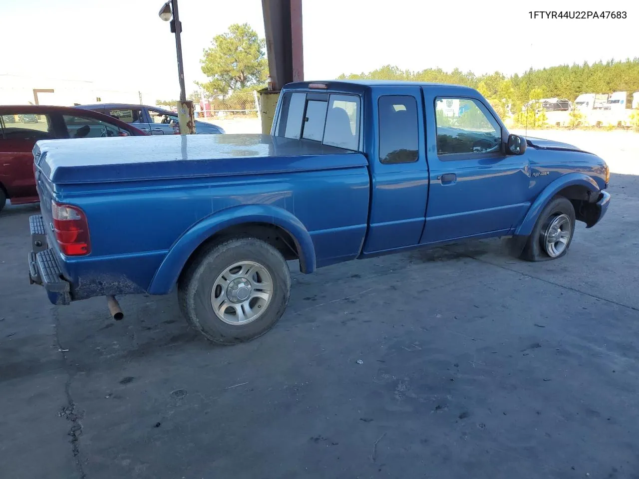 2002 Ford Ranger Super Cab VIN: 1FTYR44U22PA47683 Lot: 76008564