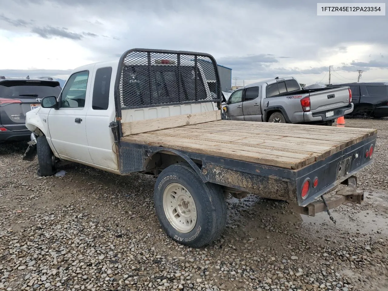 2002 Ford Ranger Super Cab VIN: 1FTZR45E12PA23354 Lot: 76359744