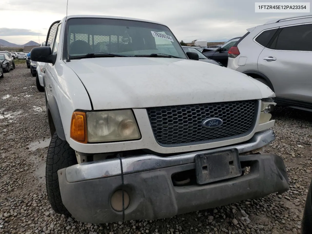 2002 Ford Ranger Super Cab VIN: 1FTZR45E12PA23354 Lot: 76359744