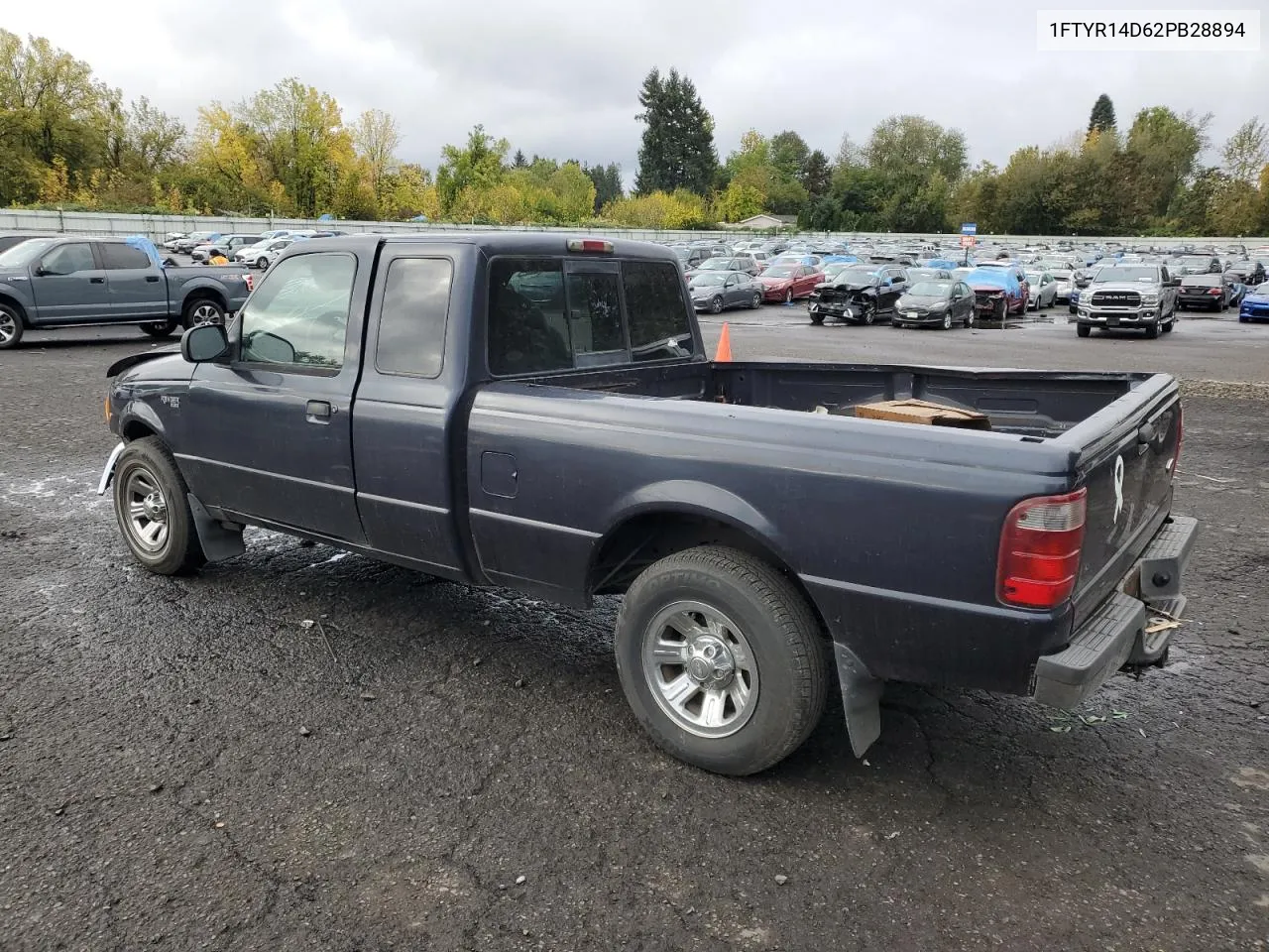 2002 Ford Ranger Super Cab VIN: 1FTYR14D62PB28894 Lot: 76360204