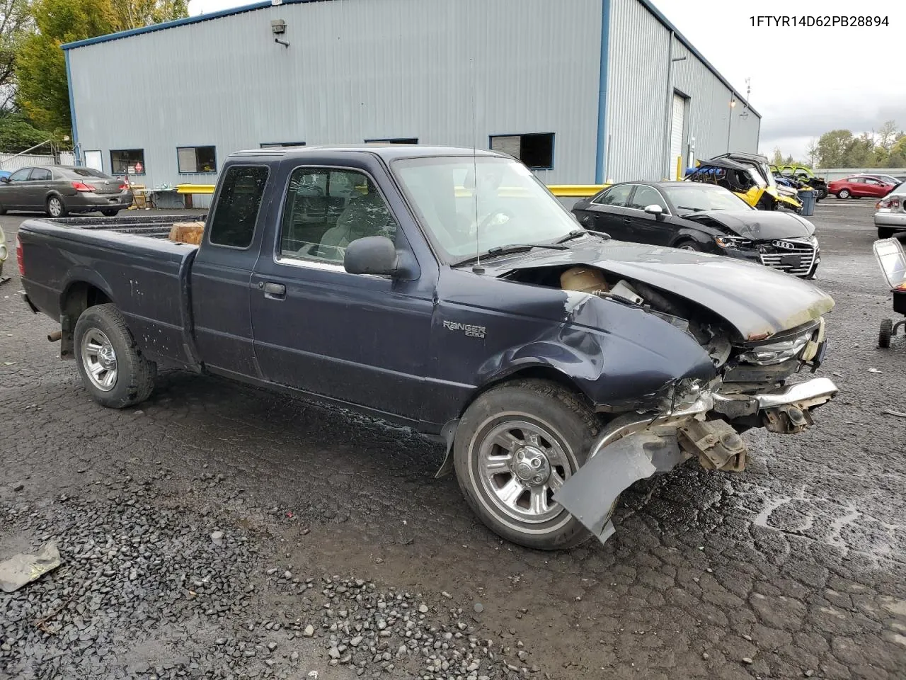 2002 Ford Ranger Super Cab VIN: 1FTYR14D62PB28894 Lot: 76360204