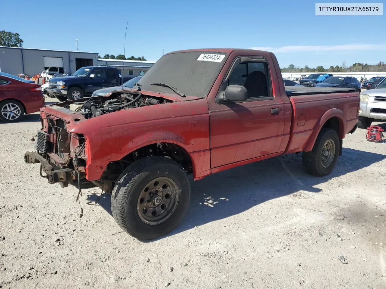 2002 Ford Ranger VIN: 1FTYR10UX2TA65179 Lot: 76494324