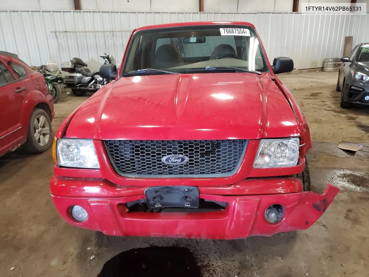 2002 Ford Ranger Super Cab VIN: 1FTYR14V62PB65131 Lot: 76687554