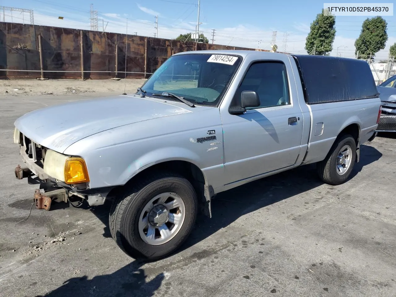 2002 Ford Ranger VIN: 1FTYR10D52PB45370 Lot: 79014254