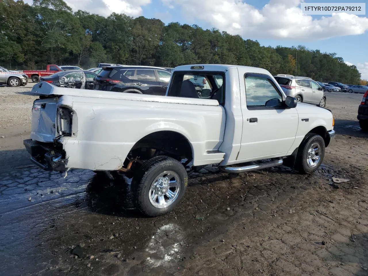 2002 Ford Ranger VIN: 1FTYR10D72PA79212 Lot: 79090684