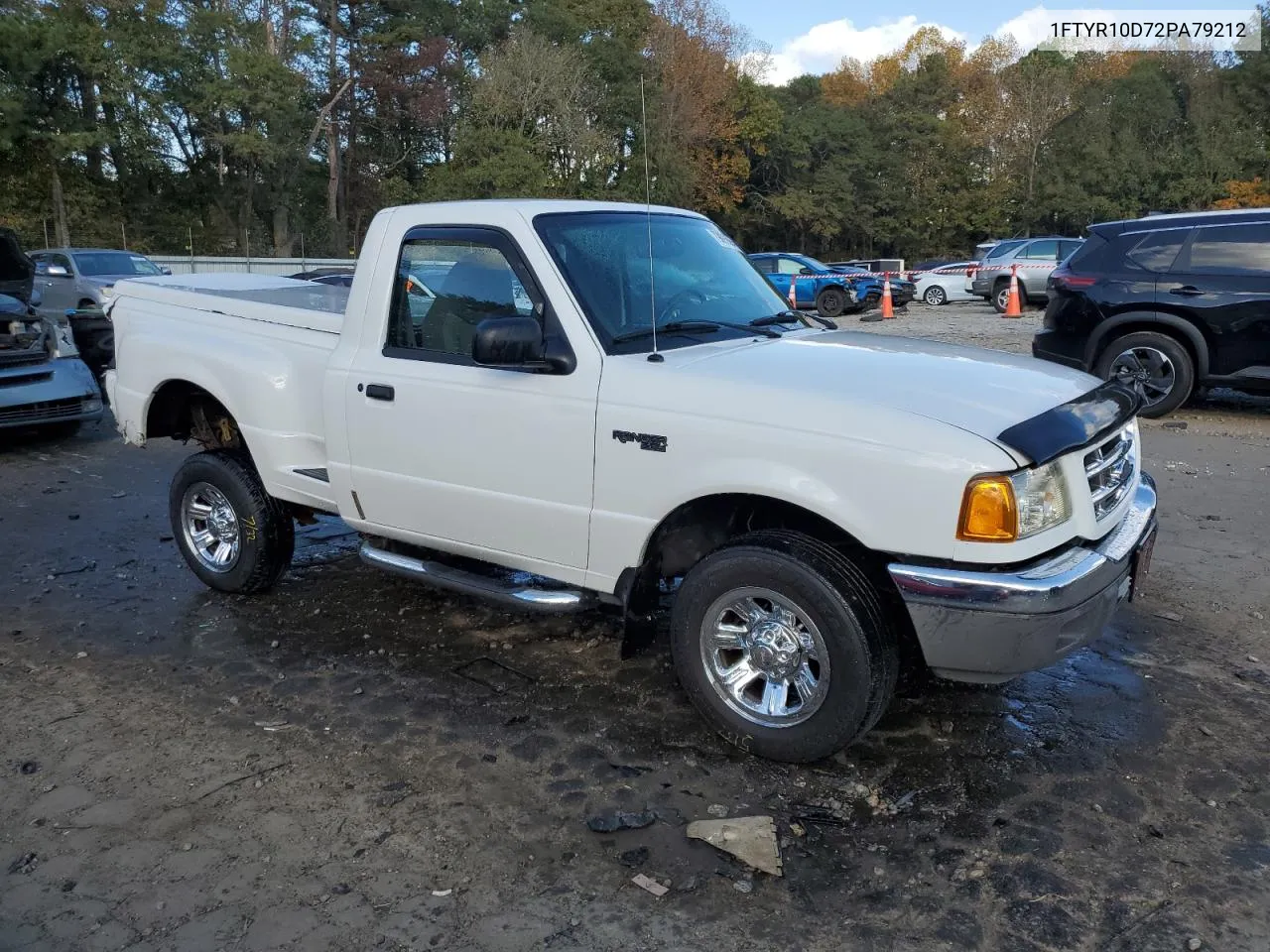 2002 Ford Ranger VIN: 1FTYR10D72PA79212 Lot: 79090684