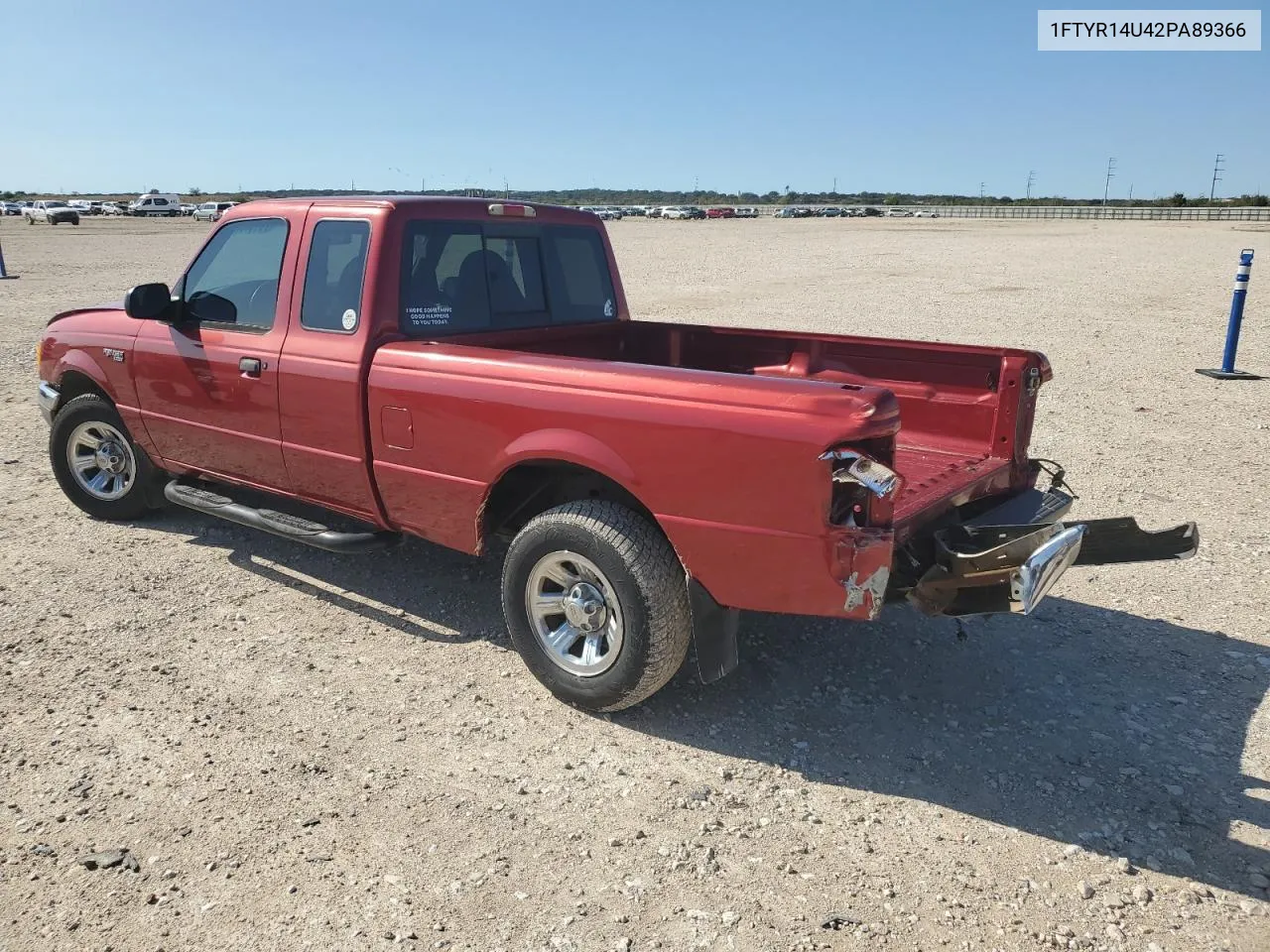 2002 Ford Ranger Super Cab VIN: 1FTYR14U42PA89366 Lot: 79158684