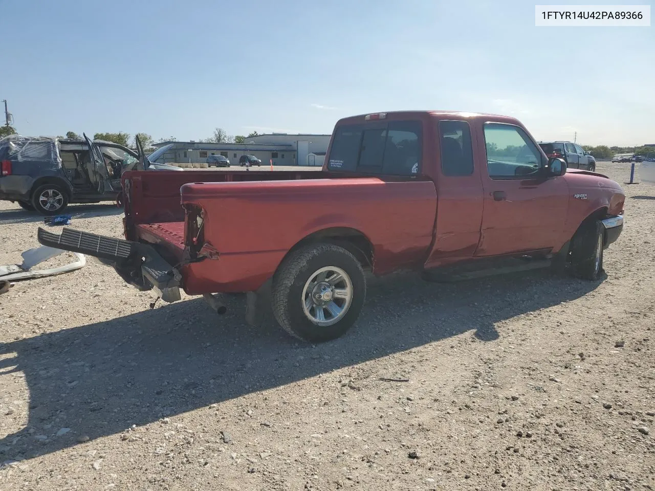 2002 Ford Ranger Super Cab VIN: 1FTYR14U42PA89366 Lot: 79158684