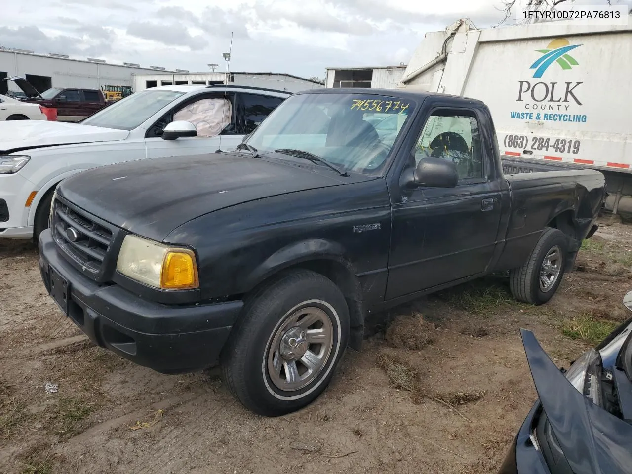 2002 Ford Ranger VIN: 1FTYR10D72PA76813 Lot: 79556774