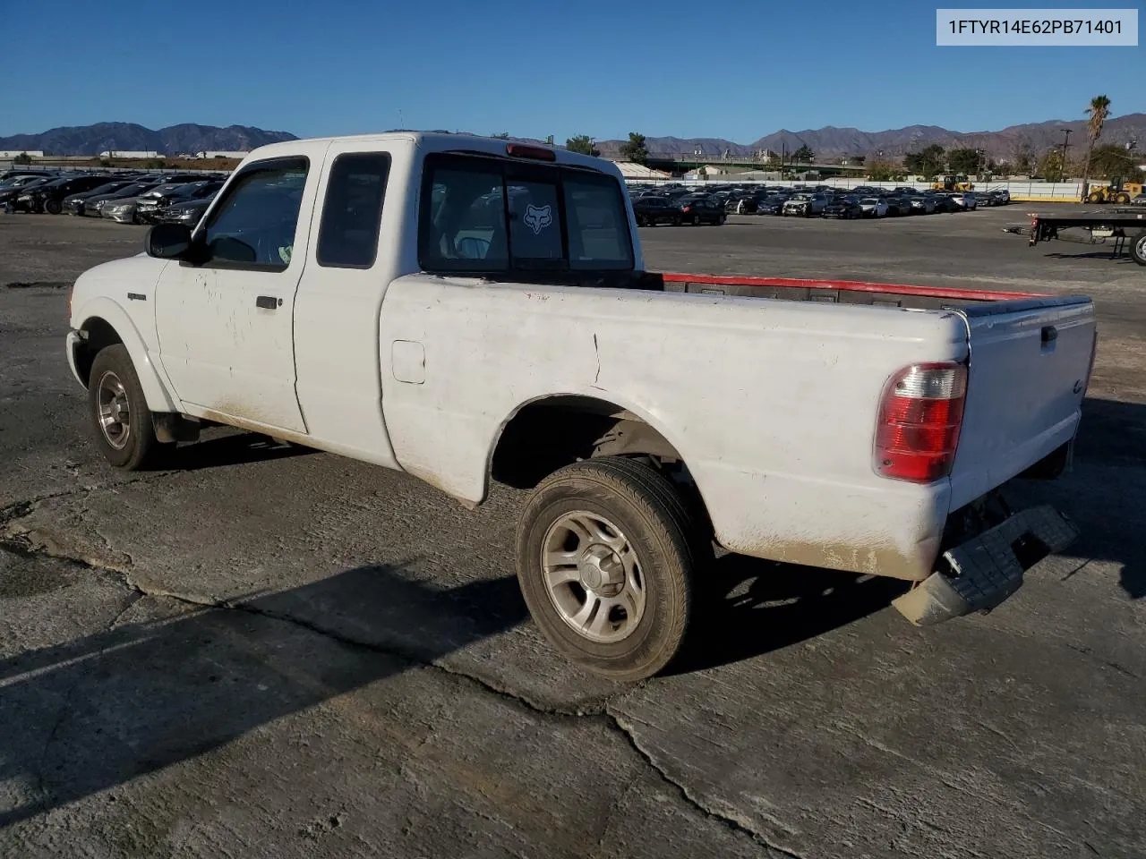 2002 Ford Ranger Super Cab VIN: 1FTYR14E62PB71401 Lot: 80083204